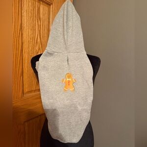 New beangoods Dachshund hoodie with Gingerbread cookie Design